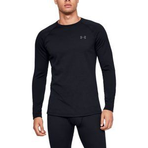 Under Armour Pack Base 3.0 Long Sleeve Black Shirt Men's Size 1343243 001